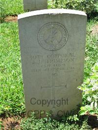 Dar Es Salaam War Cemetery - Thompson, J J